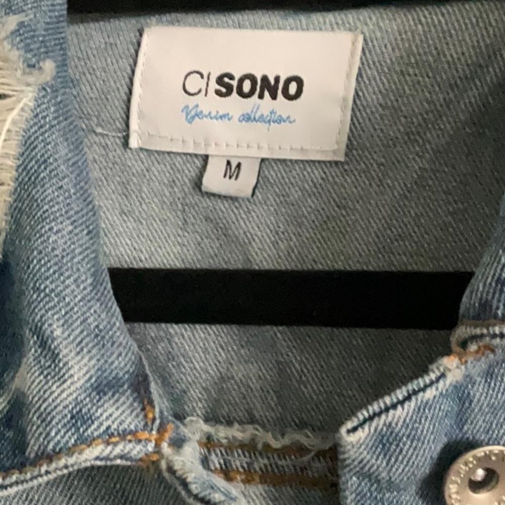 Distressed Jean Jacket - Picture 2 of 5